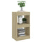 vidaXL Book Cabinet/Room Divider Sonoma Oak 40x30x72 cm