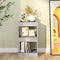 vidaXL Book Cabinet/Room Divider Concrete Grey 40x30x72 cm