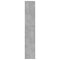 vidaXL Book Cabinet/Room Divider Concrete Grey 40x30x166 cm