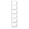 vidaXL Book Cabinet/Room Divider White 40x30x198 cm