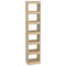 vidaXL Book Cabinet/Room Divider Sonoma Oak 40x30x198 cm