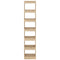 vidaXL Book Cabinet/Room Divider Sonoma Oak 40x30x198 cm