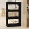 vidaXL Book Cabinet/Room Divider Black 60x30x103 cm Engineered Wood