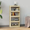 vidaXL Book Cabinet/Room Divider Sonoma Oak 60x30x135 cm Engineered Wood