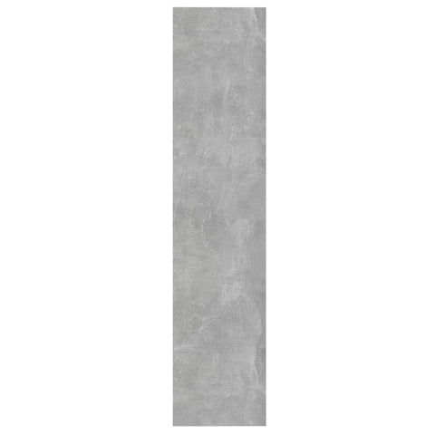 vidaXL Book Cabinet/Room Divider Concrete Grey 60x30x135 cm Engineered Wood