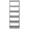 vidaXL Book Cabinet/Room Divider Concrete Grey 60x30x166 cm Engineered Wood