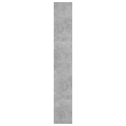 vidaXL Book Cabinet/Room Divider Concrete Grey 60x30x198 cm