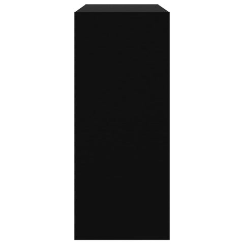 vidaXL Book Cabinet/Room Divider Black 80x30x72 cm