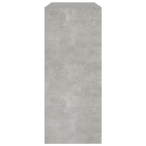 vidaXL Book Cabinet/Room Divider Concrete Grey 80x30x72 cm
