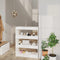 vidaXL Book Cabinet/Room Divider White 80x30x103 cm Engineered wood