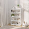 vidaXL Book Cabinet/Room Divider White 80x30x135 cm Engineered Wood