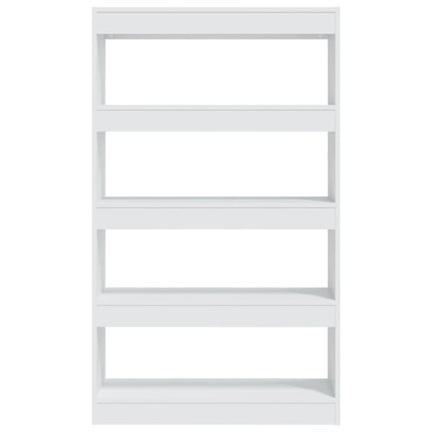 vidaXL Book Cabinet/Room Divider White 80x30x135 cm Engineered Wood