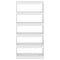 vidaXL Book Cabinet/Room Divider White 80x30x166 cm Engineered Wood