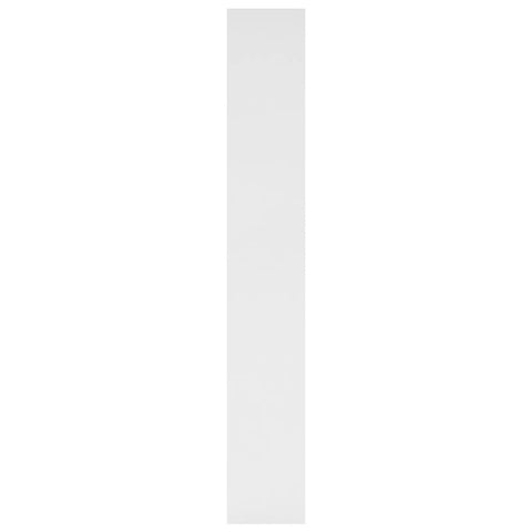 vidaXL Book Cabinet/Room Divider White 80x30x198 cm Engineered Wood