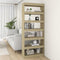 vidaXL Book Cabinet/Room Divider Sonoma Oak 80x30x198 cm Engineered Wood