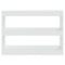 vidaXL Book Cabinet/Room Divider White 100x30x72 cm