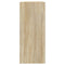 vidaXL Book Cabinet/Room Divider Sonoma Oak 100x30x72 cm
