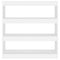 vidaXL Book Cabinet/Room Divider White 100x30x103 cm