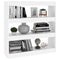 vidaXL Book Cabinet/Room Divider White 100x30x103 cm
