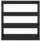 vidaXL Book Cabinet/Room Divider Black 100x30x103 cm