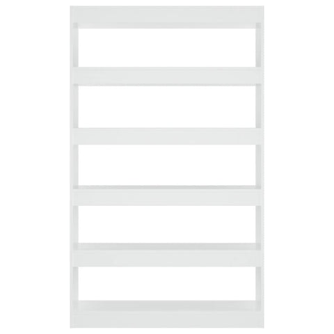 vidaXL Book Cabinet/Room Divider White 100x30x166 cm