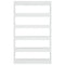 vidaXL Book Cabinet/Room Divider White 100x30x166 cm