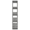 vidaXL Book Cabinet/Room Divider Grey Sonoma 100x30x160 cm