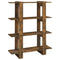 vidaXL Book Cabinet/Room Divider Smoked Oak 100x30x123.5 cm