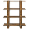 vidaXL Book Cabinet/Room Divider Smoked Oak 100x30x123.5 cm