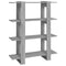 vidaXL Book Cabinet/Room Divider Grey Sonoma 100x30x123.5 cm