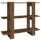 vidaXL Book Cabinet/Room Divider Brown Oak 100x30x87 cm