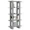 vidaXL Book Cabinet/Room Divider Grey Sonoma 80x30x160 cm Engineered Wood