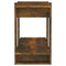 vidaXL Book Cabinet/Room Divider Smoked Oak 80x30x51 cm