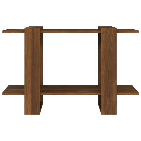 vidaXL Book Cabinet/Room Divider Brown Oak 80x30x51 cm