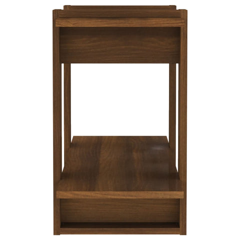 vidaXL Book Cabinet/Room Divider Brown Oak 80x30x51 cm