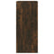 vidaXL Book Cabinet/Room Divider Smoked Oak 40x30x72 cm