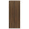 vidaXL Book Cabinet/Room Divider Brown Oak 40x30x72 cm