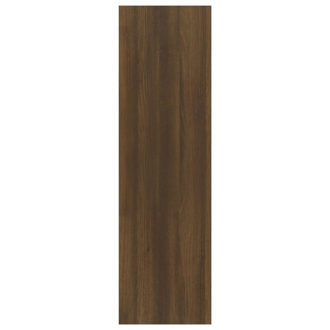 vidaXL Book Cabinet/Room Divider Brown Oak 40x30x103 cm Engineered Wood