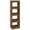 vidaXL Book Cabinet/Room Divider Smoked Oak 40x30x135 cm
