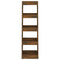 vidaXL Book Cabinet/Room Divider Smoked Oak 40x30x135 cm