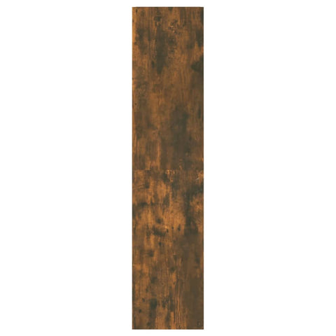 vidaXL Book Cabinet/Room Divider Smoked Oak 40x30x135 cm