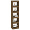 vidaXL Book Cabinet/Room Divider Brown Oak 40x30x166 cm