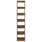 vidaXL Book Cabinet/Room Divider Smoked Oak 40x30x198 cm