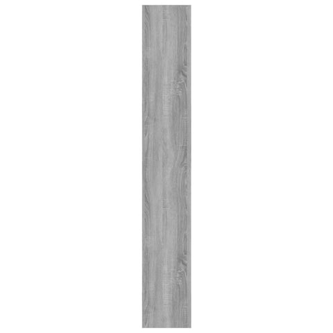 vidaXL Book Cabinet/Room Divider Grey Sonoma 40x30x198 cm