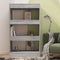 vidaXL Book Cabinet/Room Divider Grey Sonoma 60x30x103 cm Engineered Wood