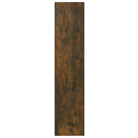 vidaXL Book Cabinet/Room Divider Smoked Oak 60x30x135 cm Engineered Wood