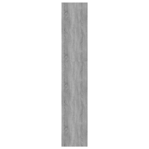 vidaXL Book Cabinet/Room Divider Grey Sonoma 60x30x166 cm Engineered Wood