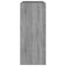 vidaXL Book Cabinet/Room Divider Grey Sonoma 80x30x72 cm