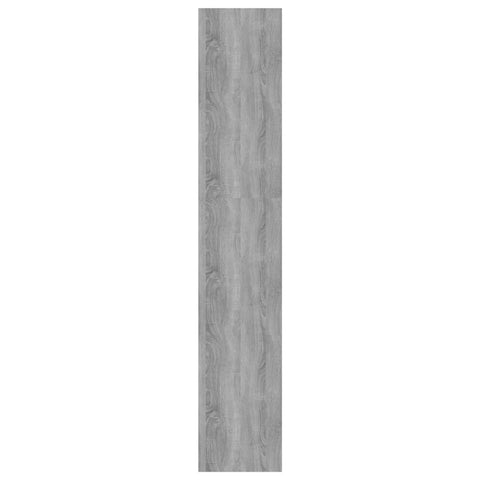 vidaXL Book Cabinet/Room Divider Grey Sonoma 80x30x166 cm Engineered Wood