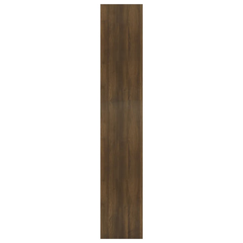 vidaXL Book Cabinet/Room Divider Brown Oak 80x30x166 cm Engineered Wood
